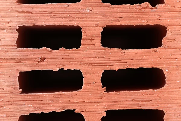 Brown brick texture, close up — Stock Photo, Image