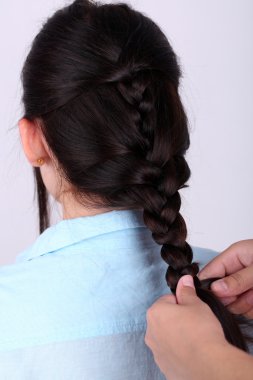 saç modelleri Kuaför yakın çekim oluşturma