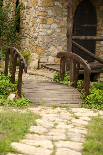 Camino de piedra, primer plano — Foto de Stock