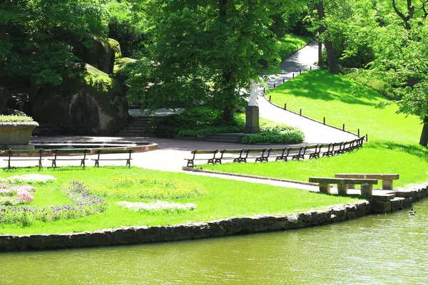 Belo parque — Fotografia de Stock