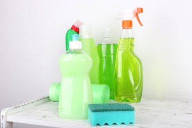 Temizleme ürünleri, raf