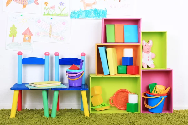 Interior of classroom at school — Stock Photo, Image