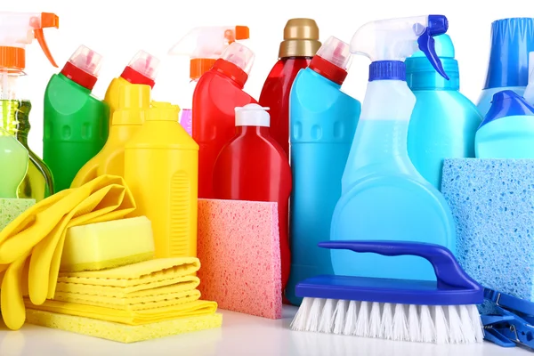 Cleaning products close up — Stock Photo, Image