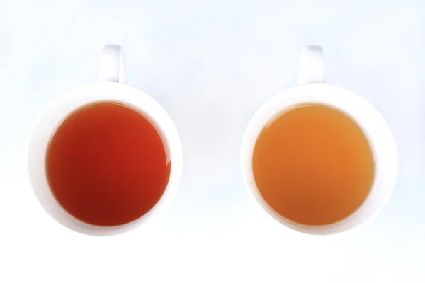 Асортимент чаю ізольований на білому — стокове фото