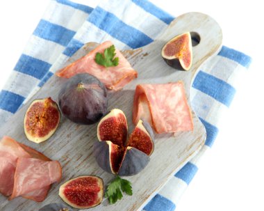 jambon ile lezzetli incir