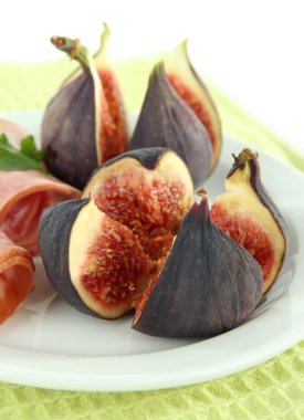 jambon ile lezzetli incir