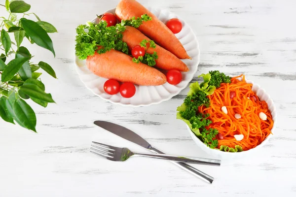 Karottensalat — Stockfoto