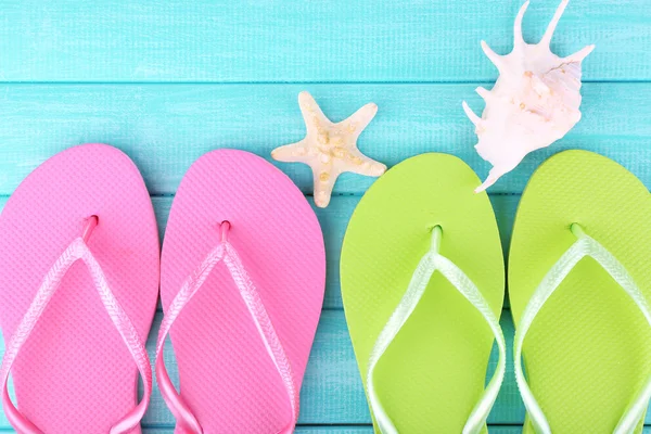 Bright flip-flops — Stock Photo, Image