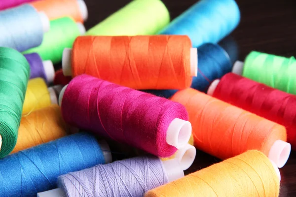 Multicolor sewing threads — Stock Photo, Image