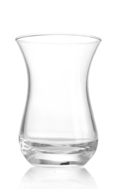 Türk çayı için boş bardak