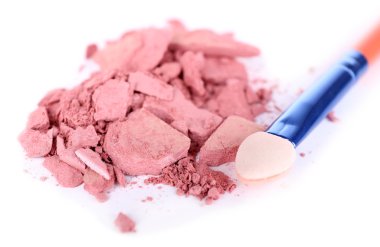 fırça ile ezilmiş göz farı