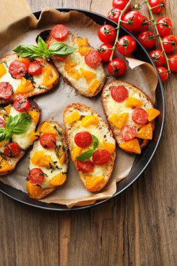 lezzetli domates bruschetta