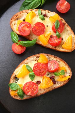 lezzetli domates bruschetta