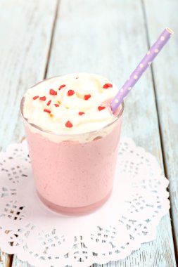 lezzetli milkshake tablo