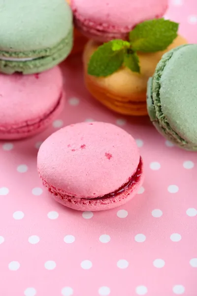 Gentle macaroons — Stock Photo, Image