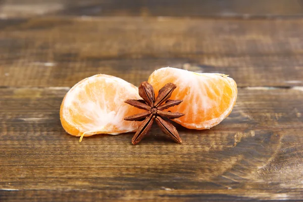 Rijpe zoete tangerine — Stockfoto