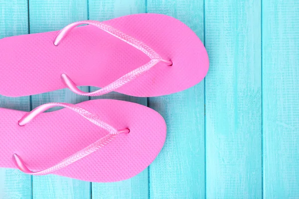 Heldere slippers — Stockfoto