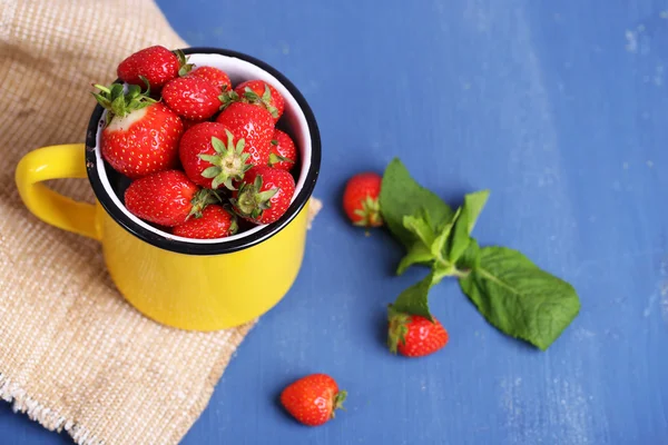 成熟的甜草莓 — 图库照片