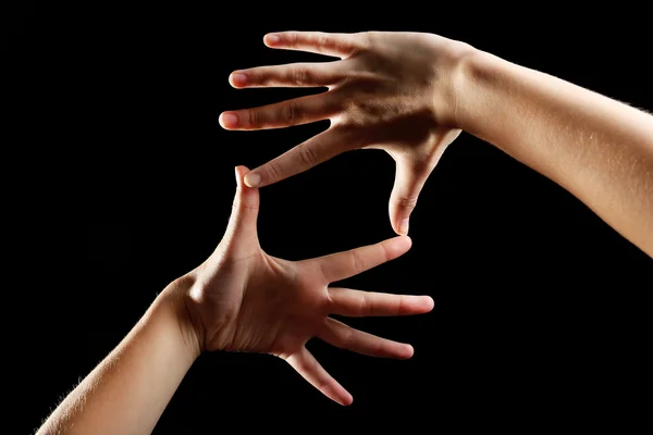 Ανθρώπινα χέρια — Φωτογραφία Αρχείου