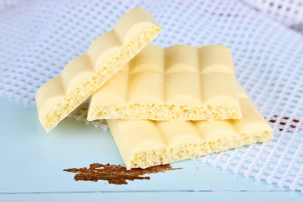 White chocolate bar — Stock Photo, Image