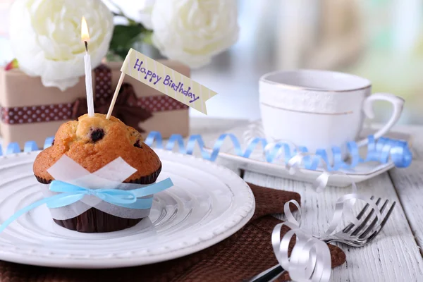 Blueberry muffin — Stock Photo, Image