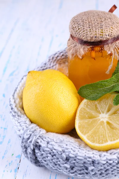 Remedios caseros para los resfriados — Foto de Stock