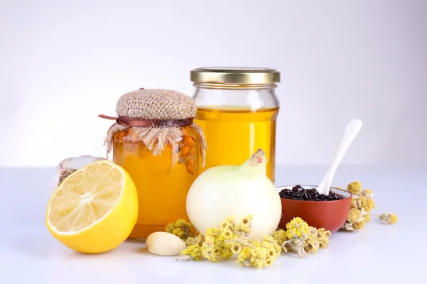 Folk remedies voor verkoudheid — Stockfoto