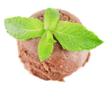 çikolatalı dondurma.