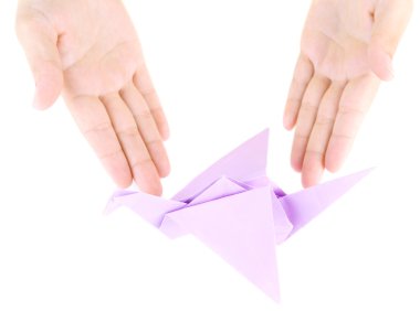 Origami oyuncak yapma eller