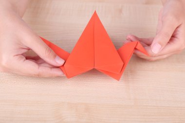 eller origami şekil yapma