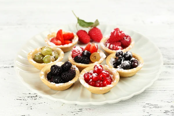 Postre de frutas frescas — Foto de Stock