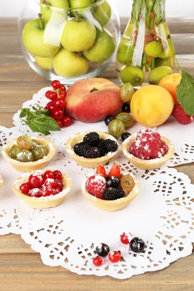 Dessert di frutta fresca — Foto Stock