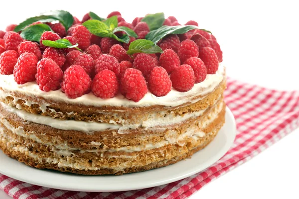 Tasty cake with berries — Stock Photo, Image