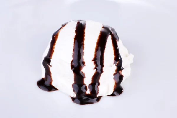 Fagylalt csokoládéval — Stock Fotó