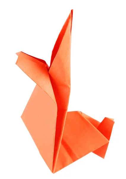 Królik origami — Zdjęcie stockowe