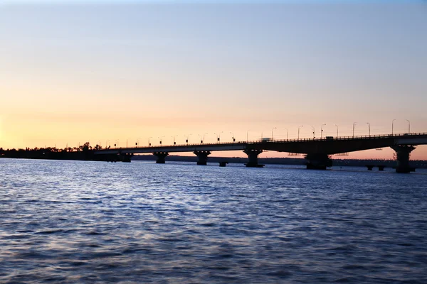 黄昏の橋 — ストック写真