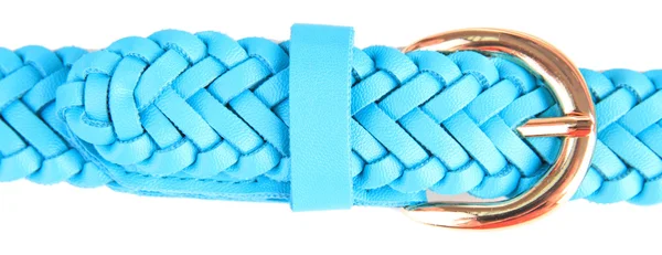 Cinturón de cuero azul —  Fotos de Stock