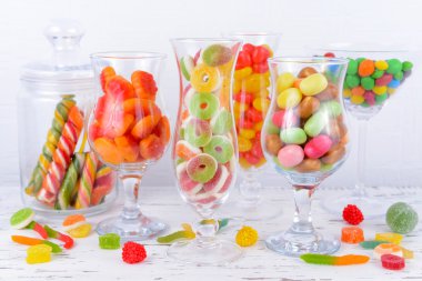 Meyve şekerleri gözlük