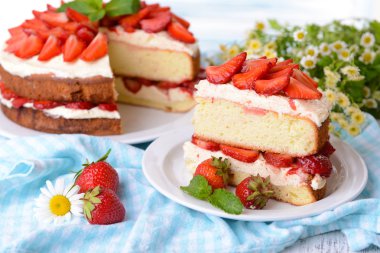 lezzetli bisküvi pastası