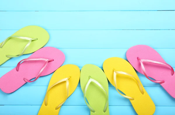 Bright flip flops — Stock Photo, Image