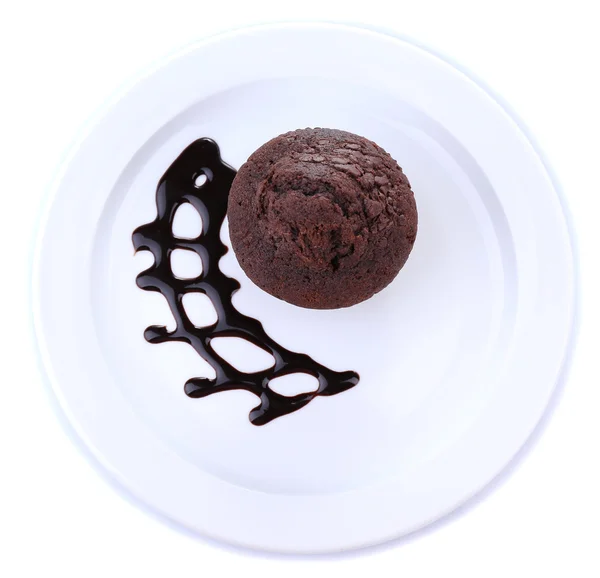 Bolinho de chocolate — Fotografia de Stock