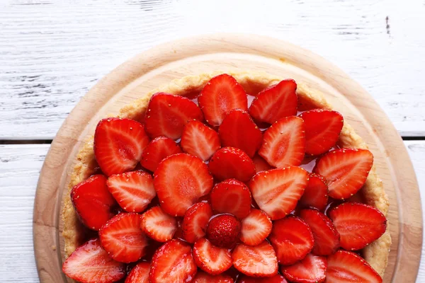 Tarte aux fraises — Photo