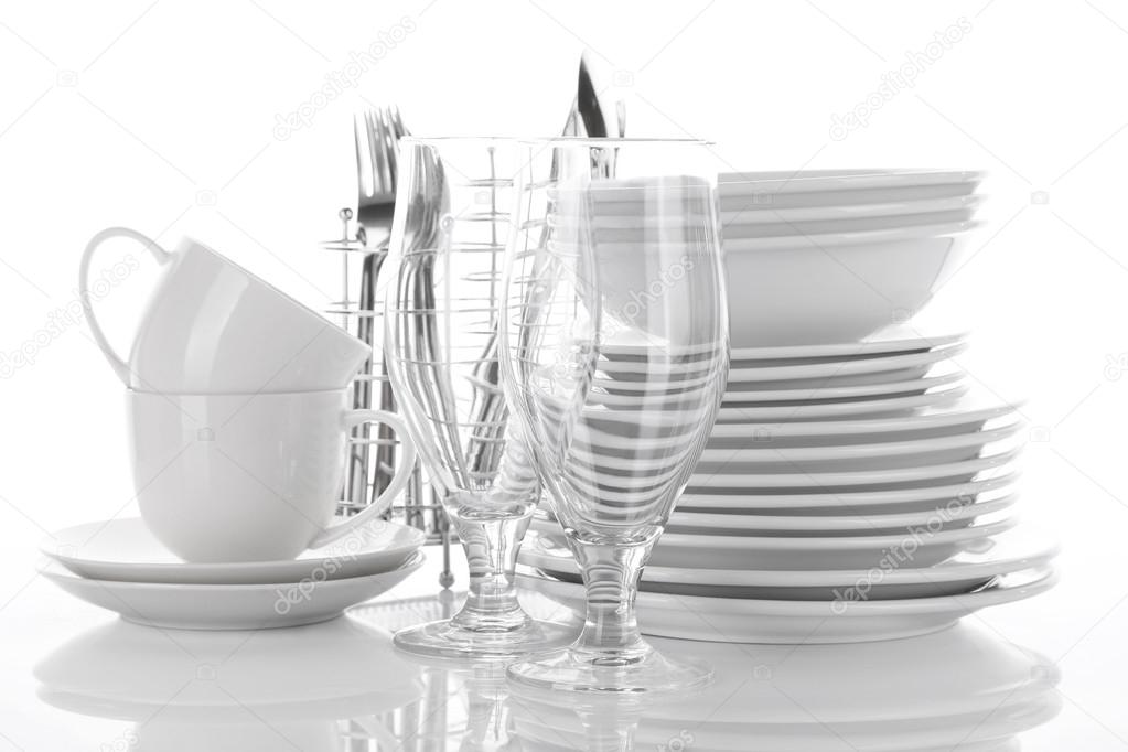 Clean dishes