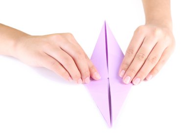 Origami oyuncak yapma eller