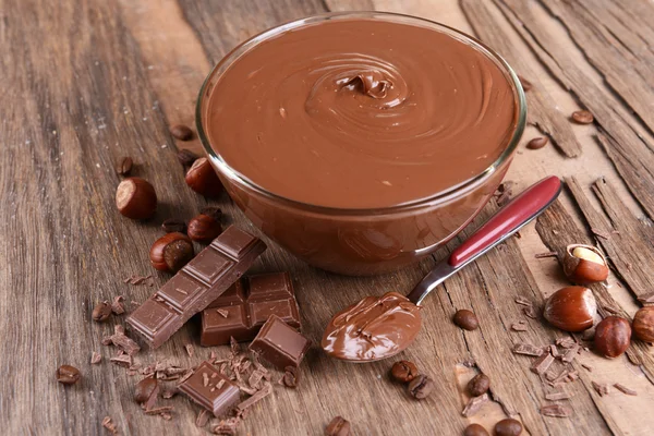甘いチョコレート クリーム — ストック写真