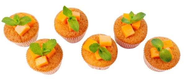 Leckere Kürbismuffins — Stockfoto