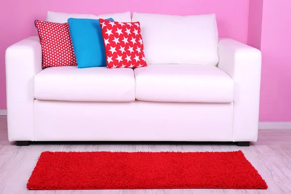 White sofa — Stock Photo, Image