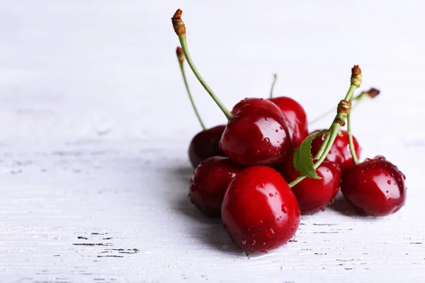 Cerejas doces maduras — Fotografia de Stock