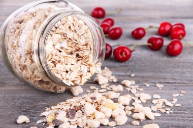 cam ev yapımı granola