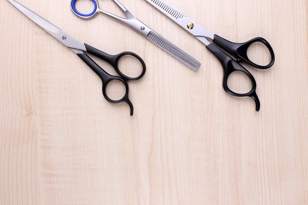 Professional hairdresser tools  scissors — ストック写真